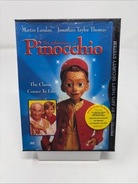 The Adventures of Pinocchio DVD - Blue Cover